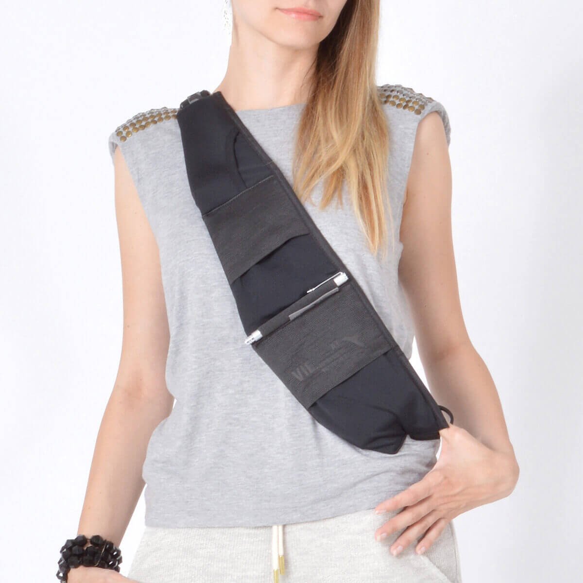 Luxury Shoulder Bag Carry as Waist Bag Belt Bag for Men Women