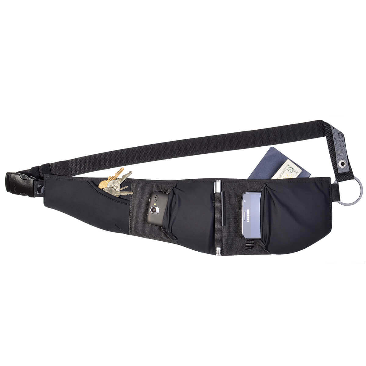 Raine® Horizontal Padded Smart Phone Pouch With Adjustable Belt